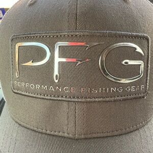 Columbia Performance Fishing Gear cap, NWOT, gray and white